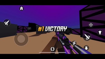 USING DEFAULT SETTINGS ON KRUNKER MOBILE? (krunker.io mobile gameplay)