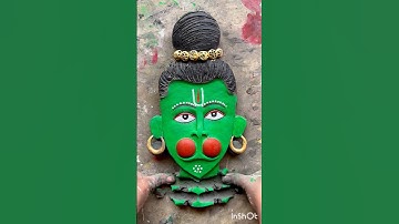 Mahadev murti making/bholenath murti making/mahadev idol making #trending