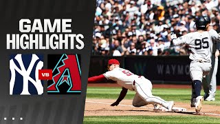 Yankees vs. D-backs Game Highlights (4\/3\/24) | MLB Highlights