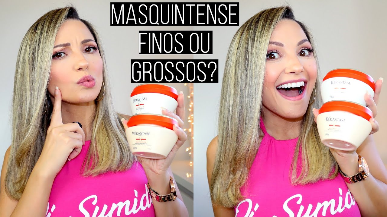 KERASTASE MASQUINTENSE | cabelos finos ou cabelos grossos? Por Bia Munstein