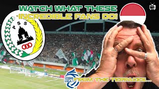 2nd REACTION VIDEO of the Brigata Curva Sud of PSS Sleman! (From the Terraces)