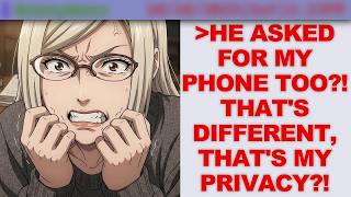 Feminist Wife Insisted on a  No Privacy  Marriage DESTROYED When Her Phone Gets Checked First