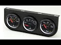 installing water temp, voltmeter, oil pressure gauges AUX auxiliary how to