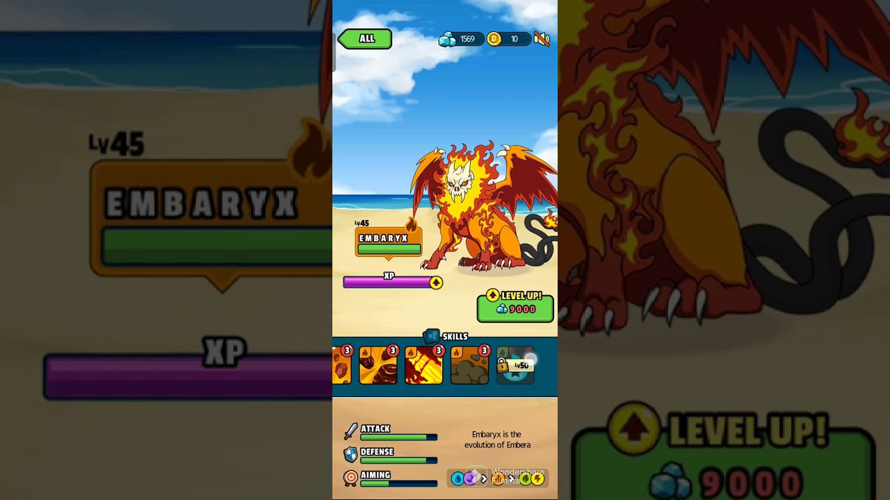 New Embera's evolution in Dynamons world