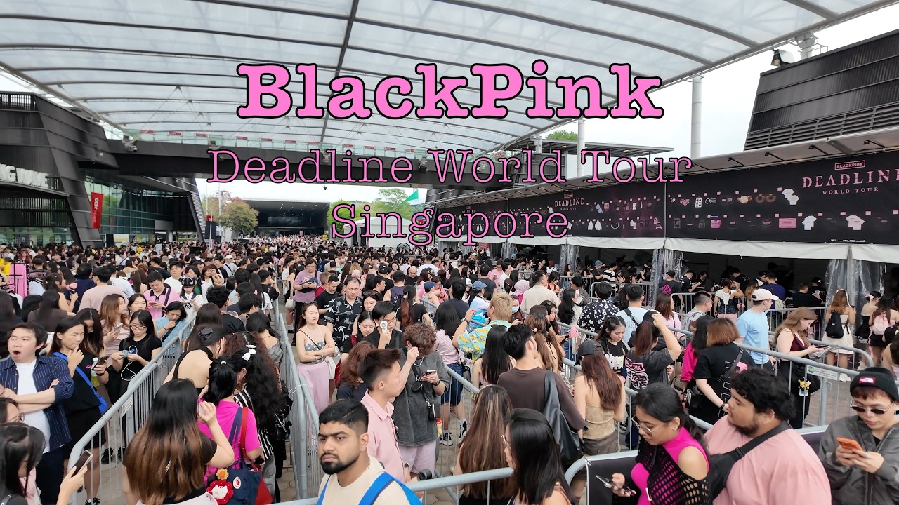 BLACKPINK DEADLINE World Tour Singapore #singapore #blackpink #concert #nationalstadium #lovely