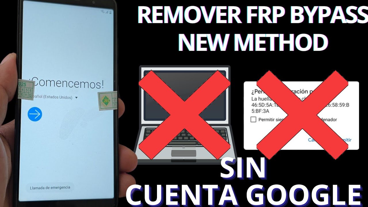 Nuevo Método 2025 SIN PC - Eliminar Cuenta de Google samsung a01 core SIN PC