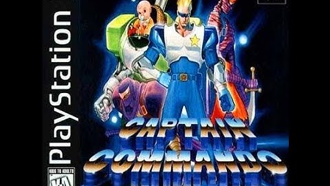 Captain Commando - PLAYSTATION 1 (FULL GAMEPLAY)