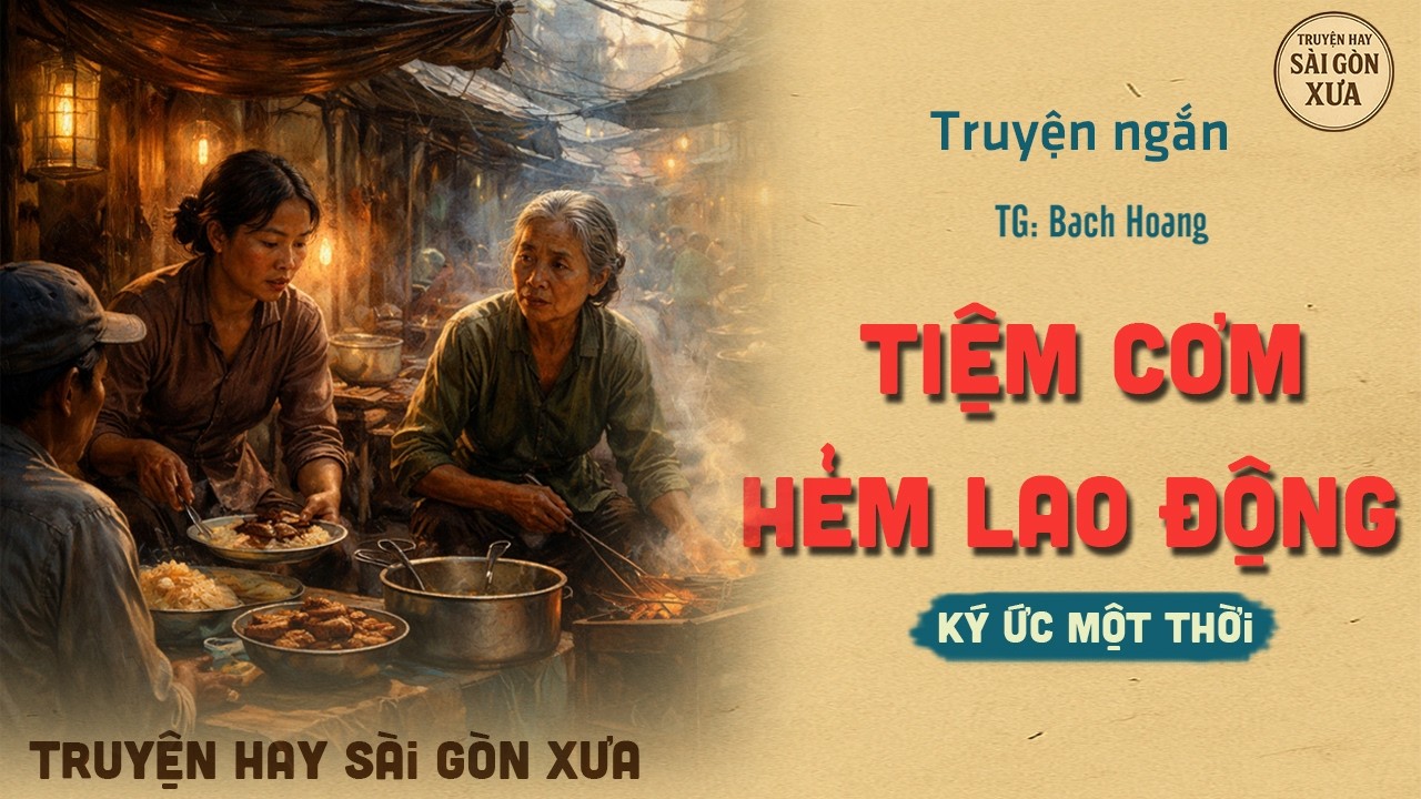 Truyện Hay Sài Gòn Xưa - TIỆM CƠM HẺM LAO ĐỘNG - Truyện Đêm SaiGon Xưa Dễ Ngủ