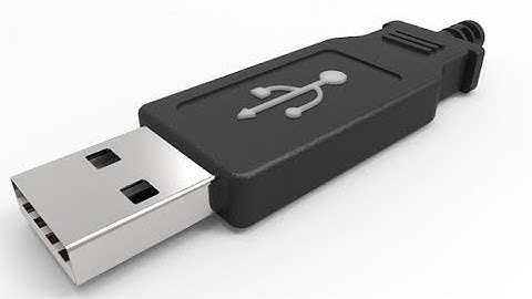 Complete 3D modelling of USB plug in AutoCAD