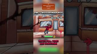 TWIDDLEFINGER FNF MOD REACTION #fnf #fnfmod #fridaynightfunkin #shorts