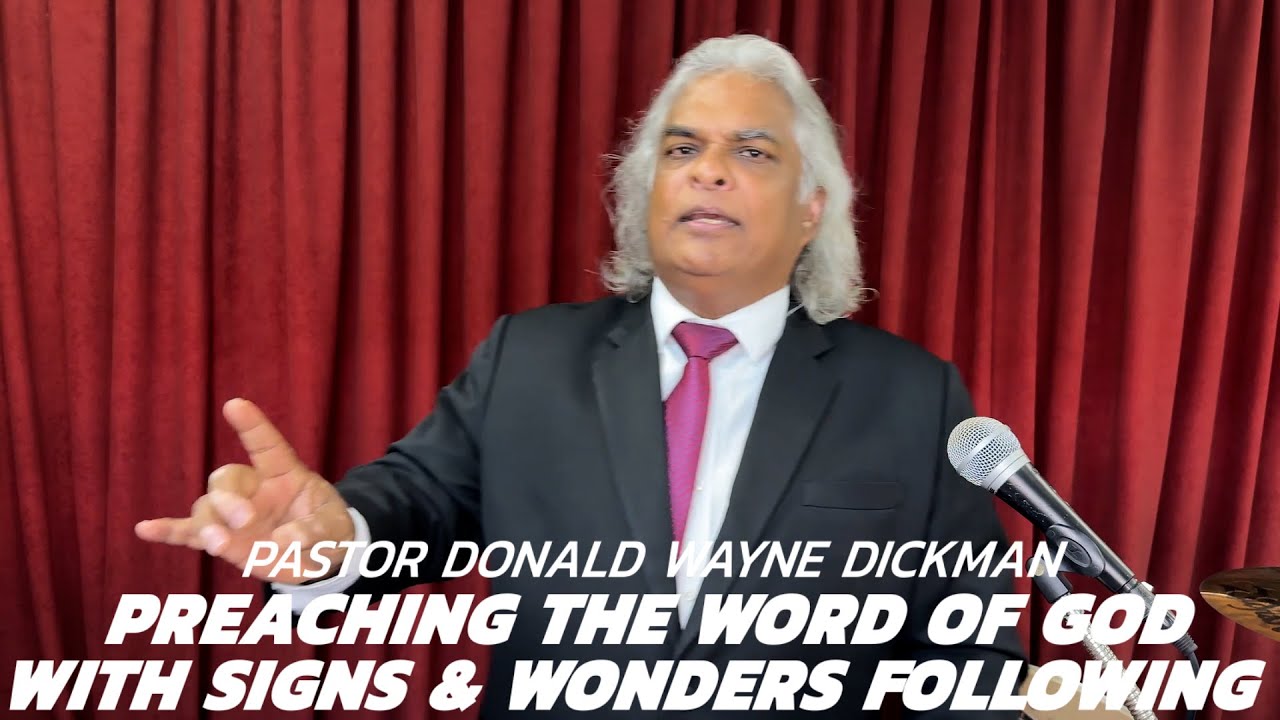 Preaching The Word Of God With Signs & Wonders Following. Mark 16:20 ...