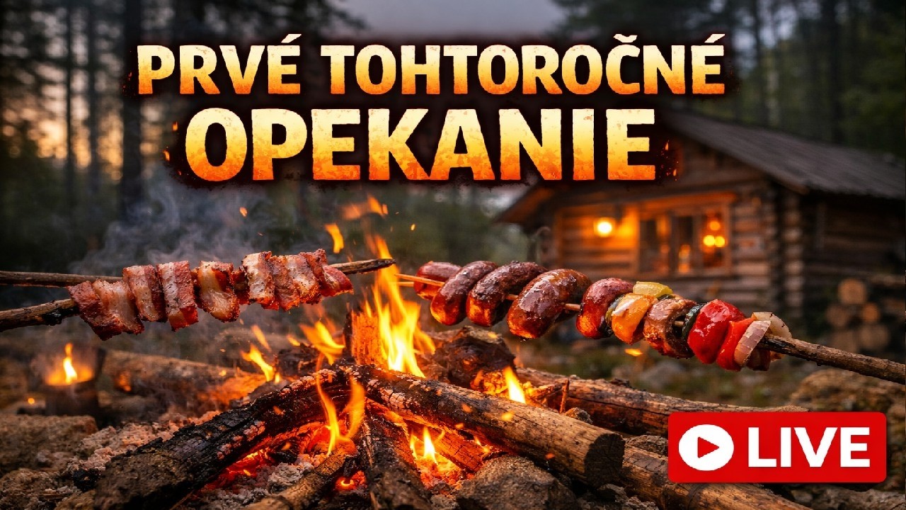 Prvé tohtoročné opekanie | živé vysielanie