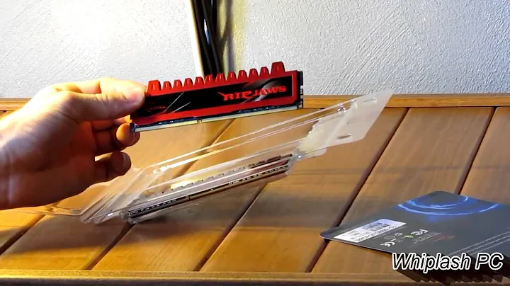 Unboxing : G.SKILL Ripjaws Series DDR3 Memory