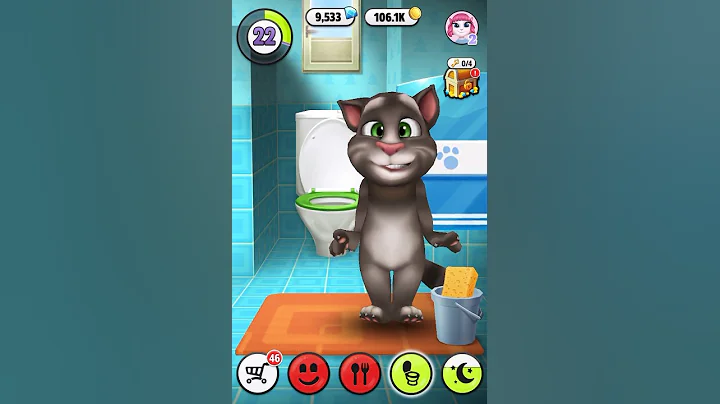 Watch the video about Tom Poop Time #shorts #shortvideo #talkingtom #catvideos #cat #funny #funnycat #gaming