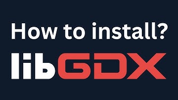 How to install Libgdx? (Tutorial Setup)
