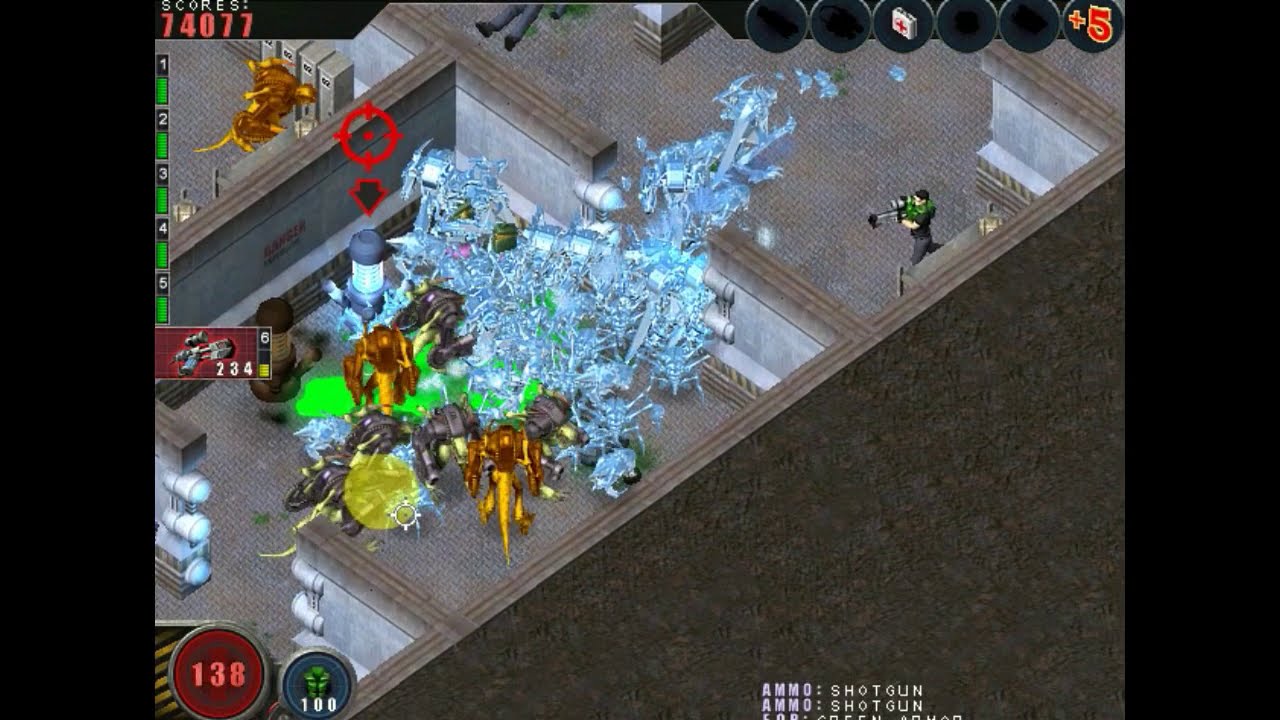 Alien Shooter Games/ Level - 5 - YouTube