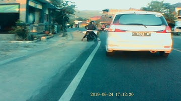 Perjalanan menuju Bukit Paralayang watugupit Yogyakarta