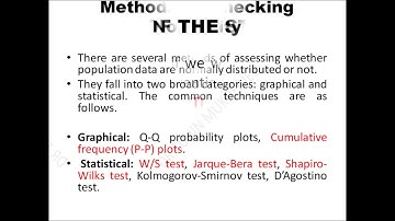 SELECTION OF STATISTICAL TESTS