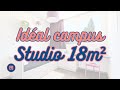 Gestetud rsidence tudiante ideal campus visite virtuelle studio 18 m