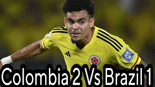 Colombia hizo historia y le ganó a Brasil por primera vez de la mano de Luis Díaz
