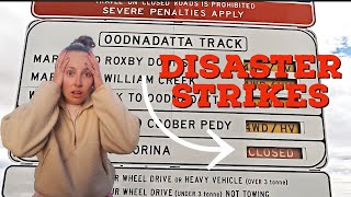 WORST decision ever! Oodnadatta Track in the rain￼…