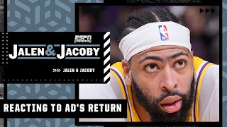 Lakers need Anthony Davis to be dominant in the regular season - Jalen Rose | Jalen \& Jacoby