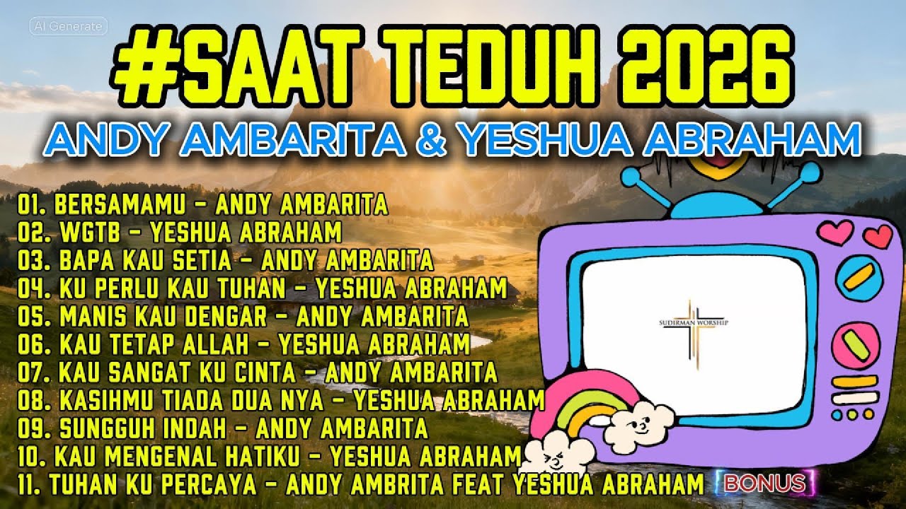 SAAT TEDUH 2026 | BEST OF ANDY AMBARITA & YESHUA ABRAHAM