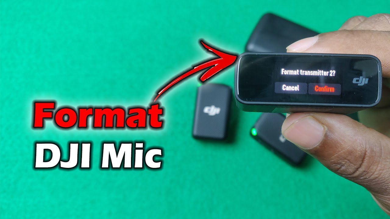 How to Format DJI Mic Internal Memory | Full Guide 2024 - YouTube