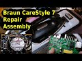 Braun carestyle 7 is 7144 bk  repair and assembly