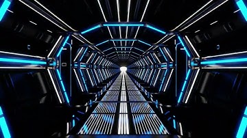 Scifi Hallway Animation Blender