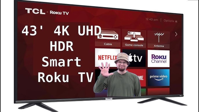 TCL 43-inch Roku TV review: No frills and no fuss with a budget 4K display