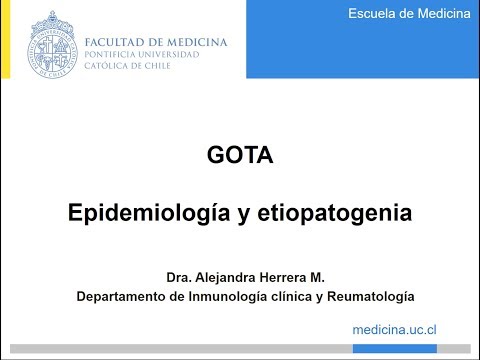 Vídeo: Gota. Epidemiología De La Gota