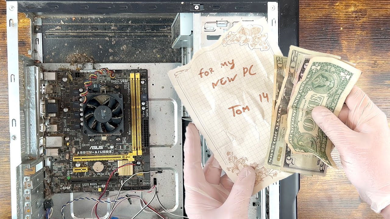 Abandoned PC Restoration  asmr restoration