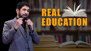 Real Education  Motivational Speech By Trainer Munawar Zama English House Academy Hyderabad India