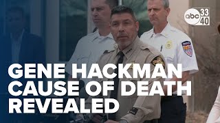 Thumbnail for Authorities reveal cause of death for actor Gene Hackman and wife