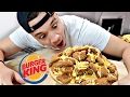 DIY GIANT 100 NUGGET PIZZA!! (20+ LBS) 100 NUGGET CHALLENGE