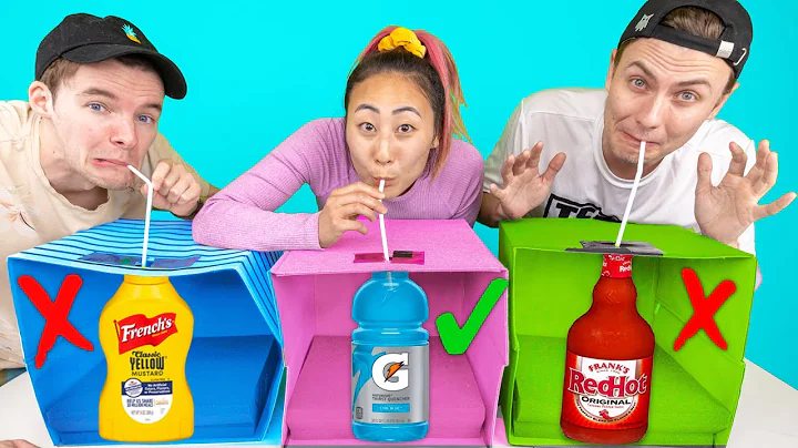 DON'T CHOOSE THE WRONG MYSTERY DRINK CHALLENGE!!