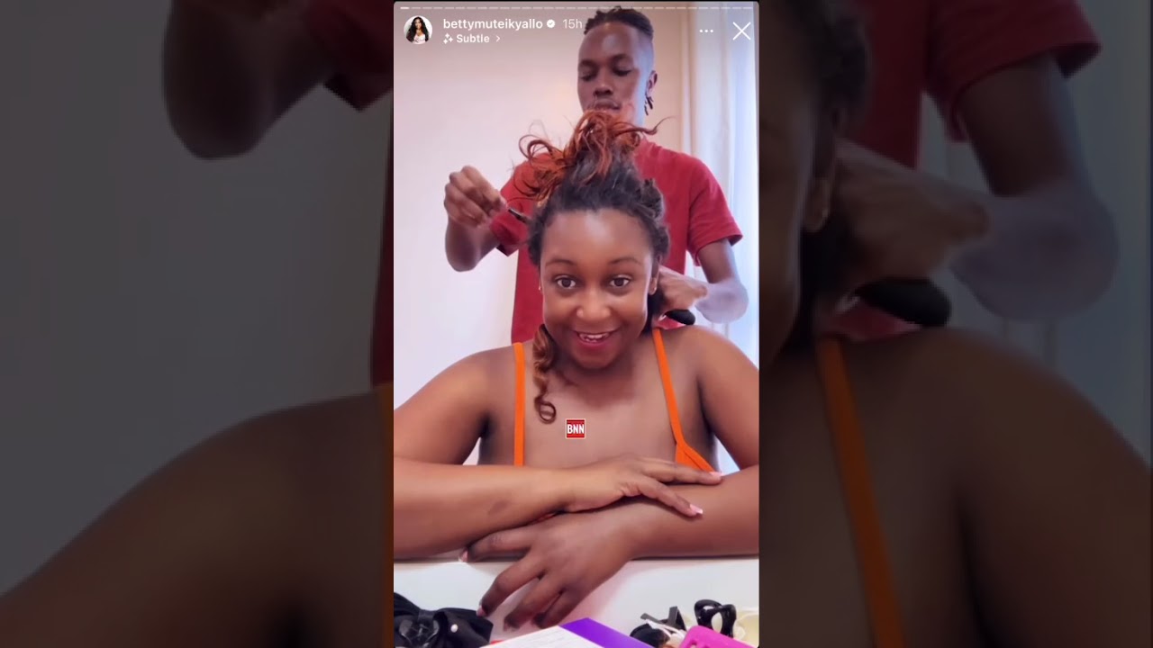 See Betty Kyalo very much in Love🥰🥰🥳