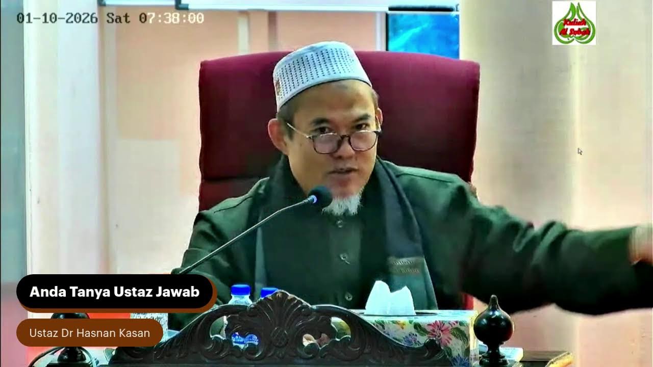 KULIAH SUBUH 10 Jan 26 Surau Al Sobah; Soal Jawab Tentang Solat, Ust Dr Hasnan Kasan