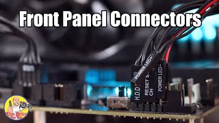 Front Panel Connectors  Where do they go connected? #FrontPanelConnectors