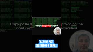 QIIME2 Bar Plot Command That Works Every Time #shorts #bioinformatics #howto