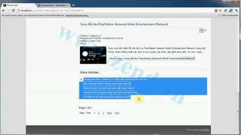 Bài 005   Cấu hình hệ thống Category của Article   ZendVN