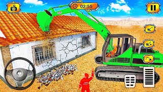 Real City Construction Simulator 3D - City Road Builder Excavator Trucks 2026 - Android Gameplay screenshot 3