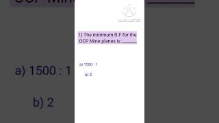 DGMS Exam MCQ - 08 || Shorts || DGMS CBT exam#dgms #mcqs #dgmsexam#dgmscbtmcqs#miningexam