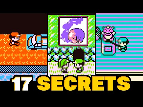 17 SECRETS You Didn't Know about Pokemon Red & Blue