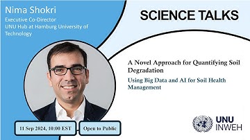 SCIENCE TALK: A Novel Approach for Quantifying Soil Degradation Using Big Data & AI for Soil Health