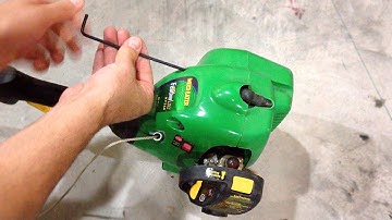 WeedEater string pull repair STRING WON