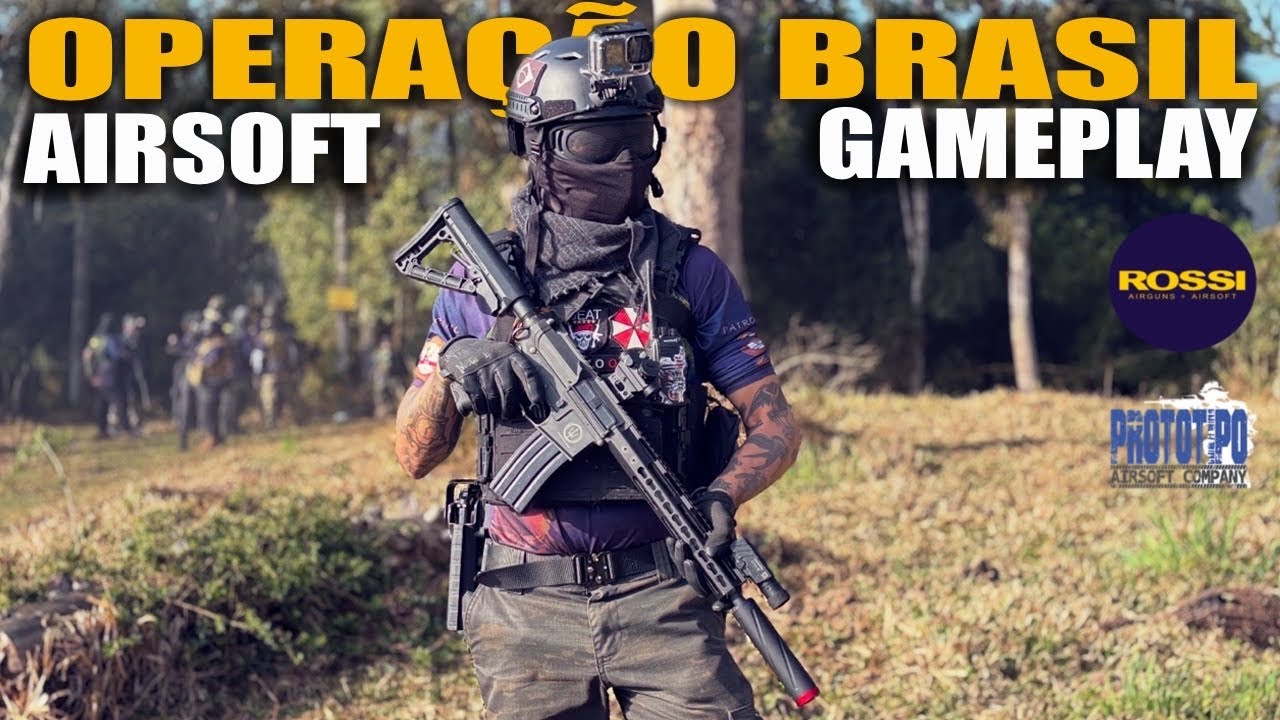 JOGO DE AIRSOFT NA MATA - OPERAÇÃO BRASIL - GAMEPLAY COM NEPTUNE 10