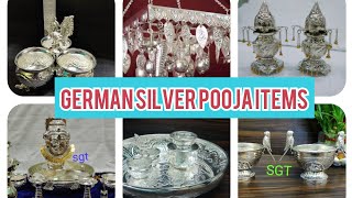 Latest German Silver washable Puja Items with Price/Sravana masam special Free shipping across India