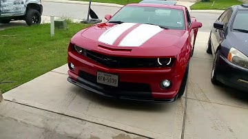 Camaro TSP headers straight pipe